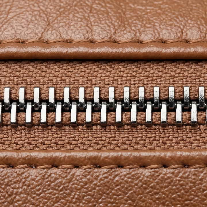 Caressa – Miękka skórzana torebka crossbody z wieloma kieszeniami