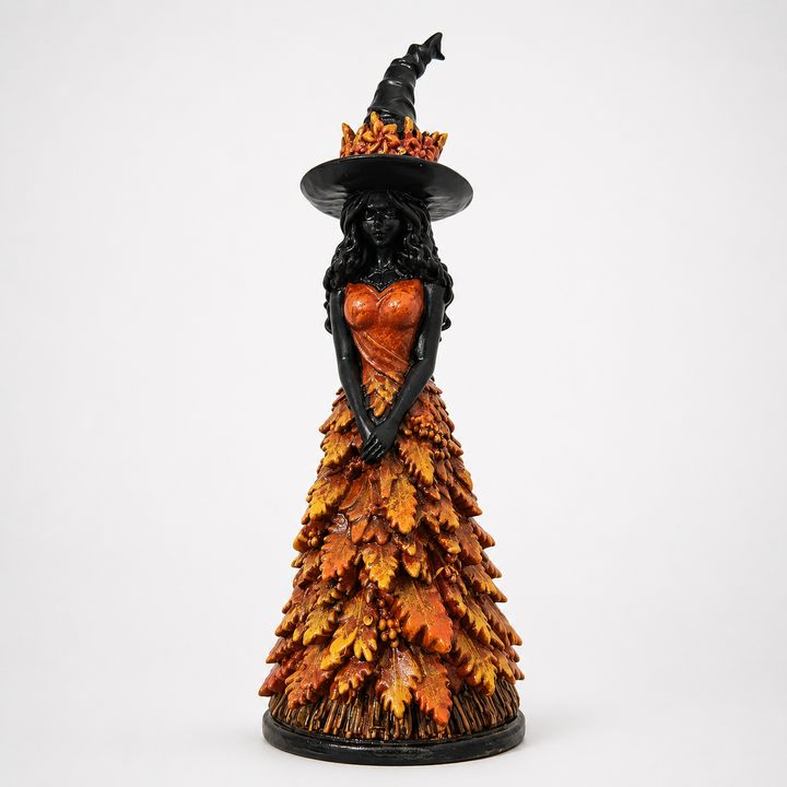 Emberwitch – Figura Czarownicy Jesiennej, Elegancka, Nie Straszna