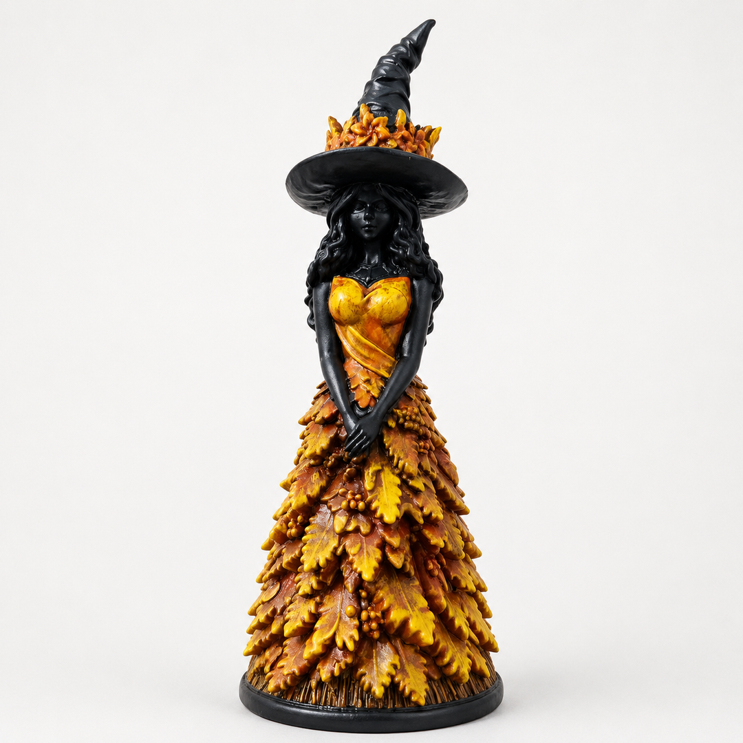 Emberwitch – Figura Czarownicy Jesiennej, Elegancka, Nie Straszna