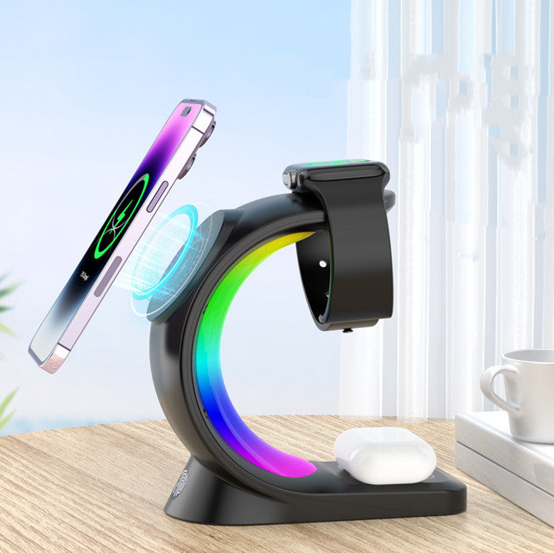 Stacja ładująca z podświetleniem RGB