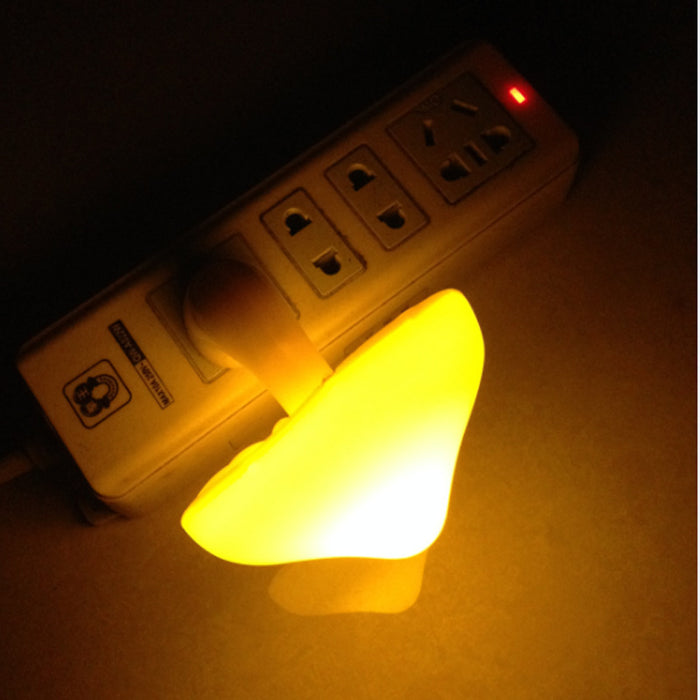 Luminari Lampka nocna grzybek do gniazdka z czujnikiem zmierzchu