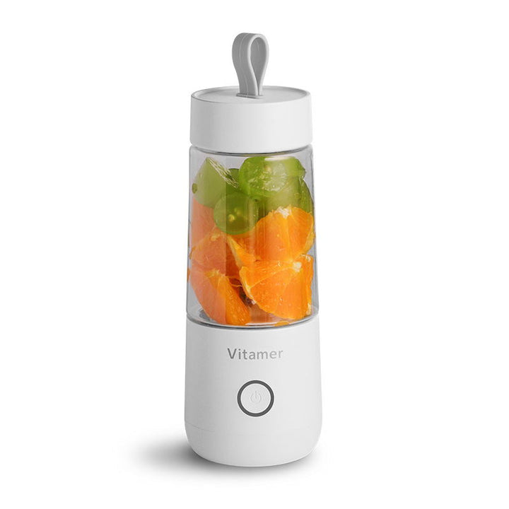 Różowy przenośny blender butelka z owocami