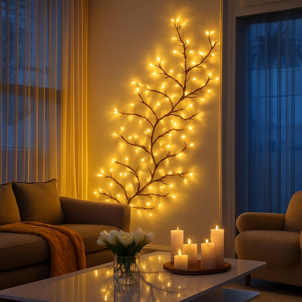 Lunawisp LED Kwiatowy Łańcuch Świetlny