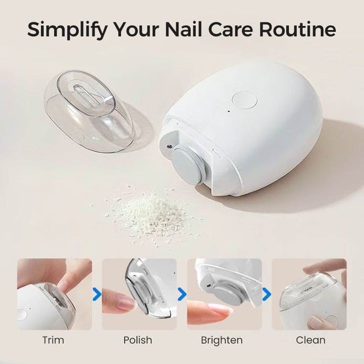 NailGlide – Elektryczna Szlifierka do Paznokci dla Wszystkich Wieków