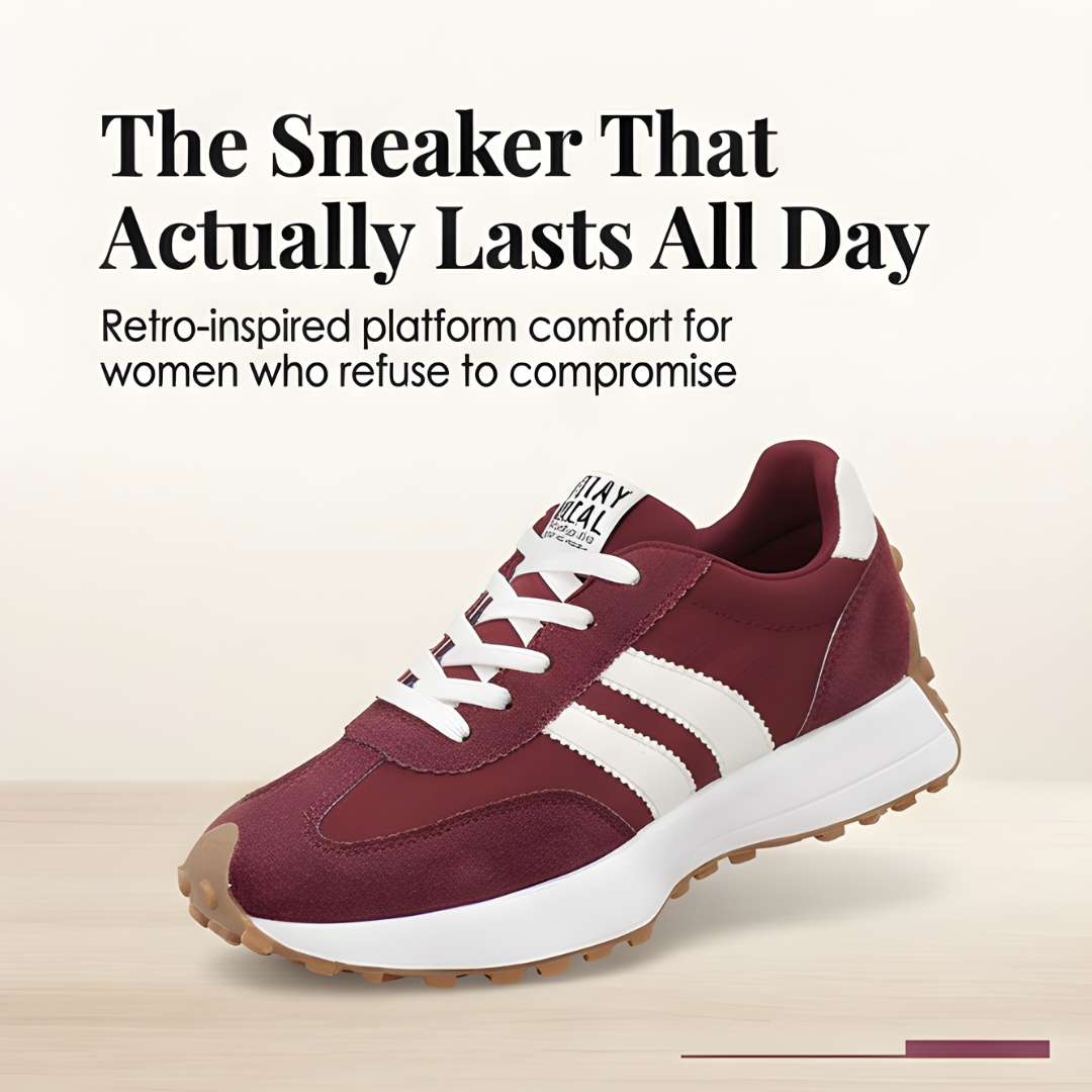 Velora - Retro zamszowe sneakersy dla całodziennych komfortu