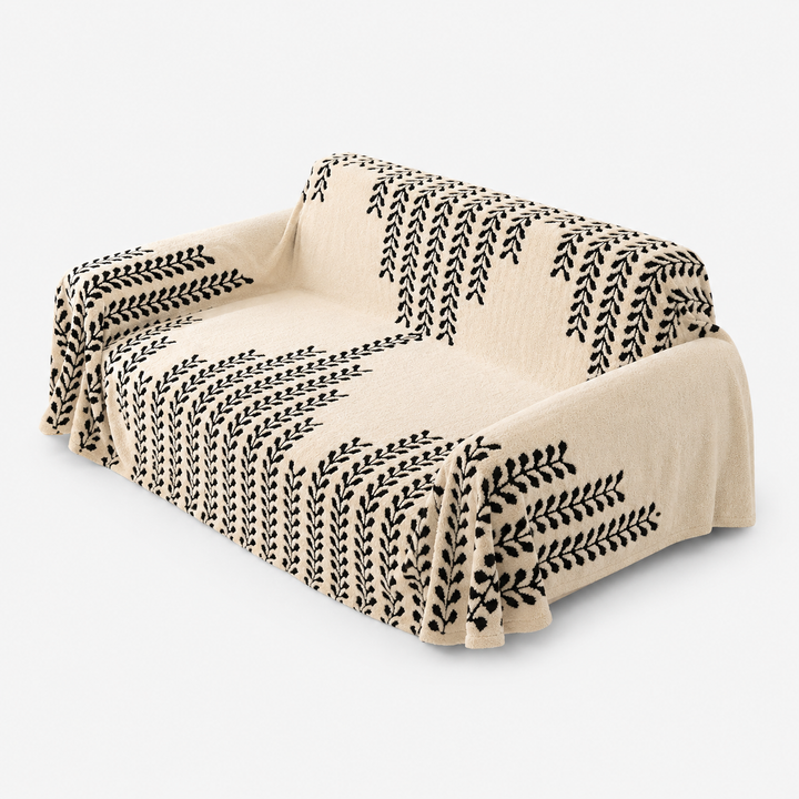 Snugstay – Pluszowy Pokrowiec na Sofę z Antypoślizgowym Rozciągliwym Materiałem