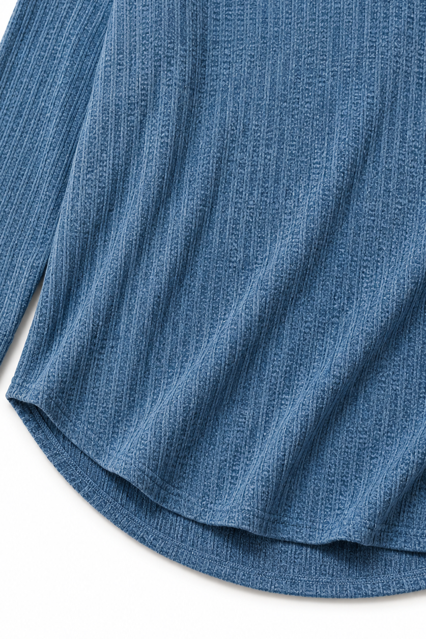 Overhang – Sweter z odsłoniętymi szwami w rozmiarze oversize z okrągłym dekoltem