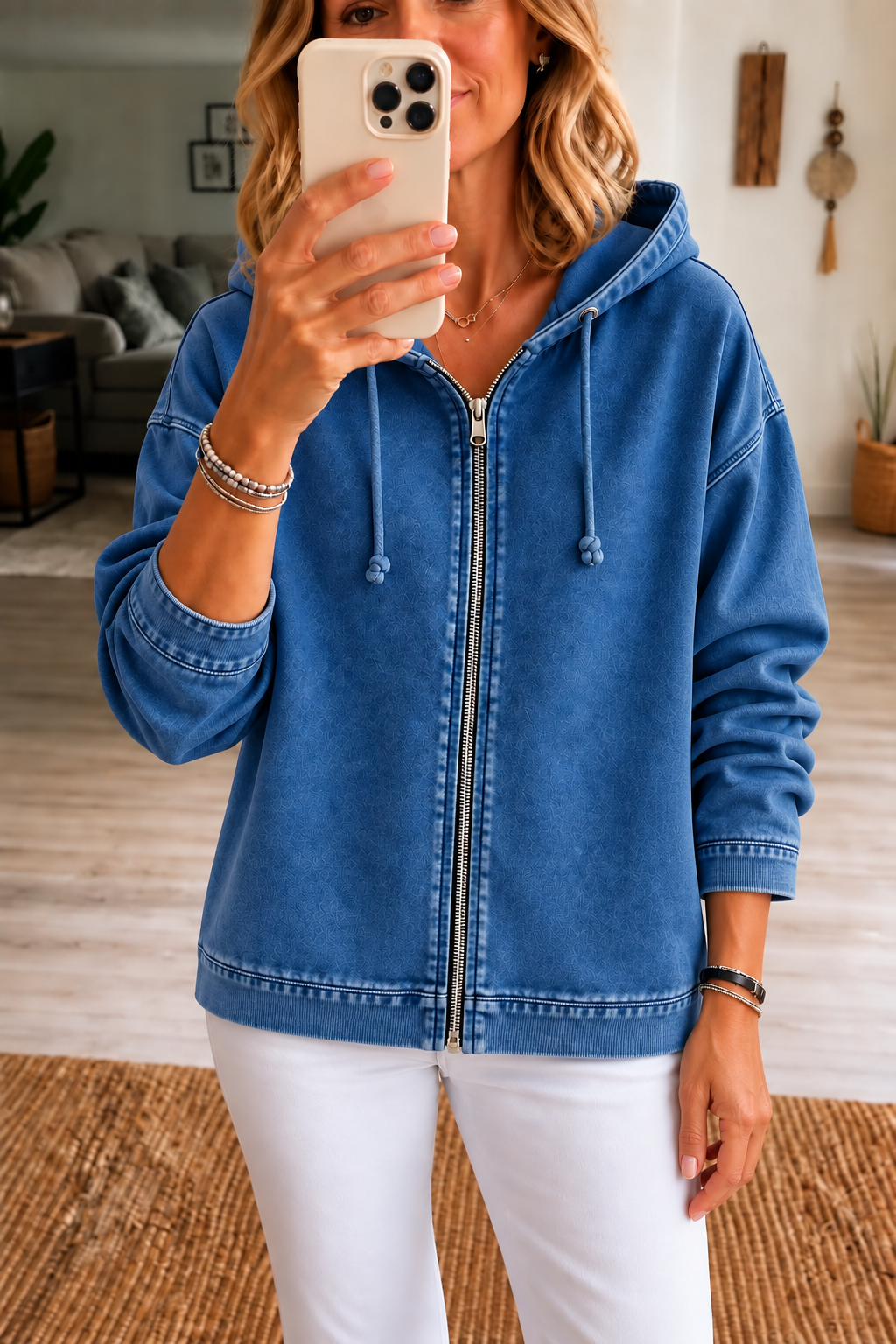 Rethread – Prana Bluza z Kapturem na Zamek