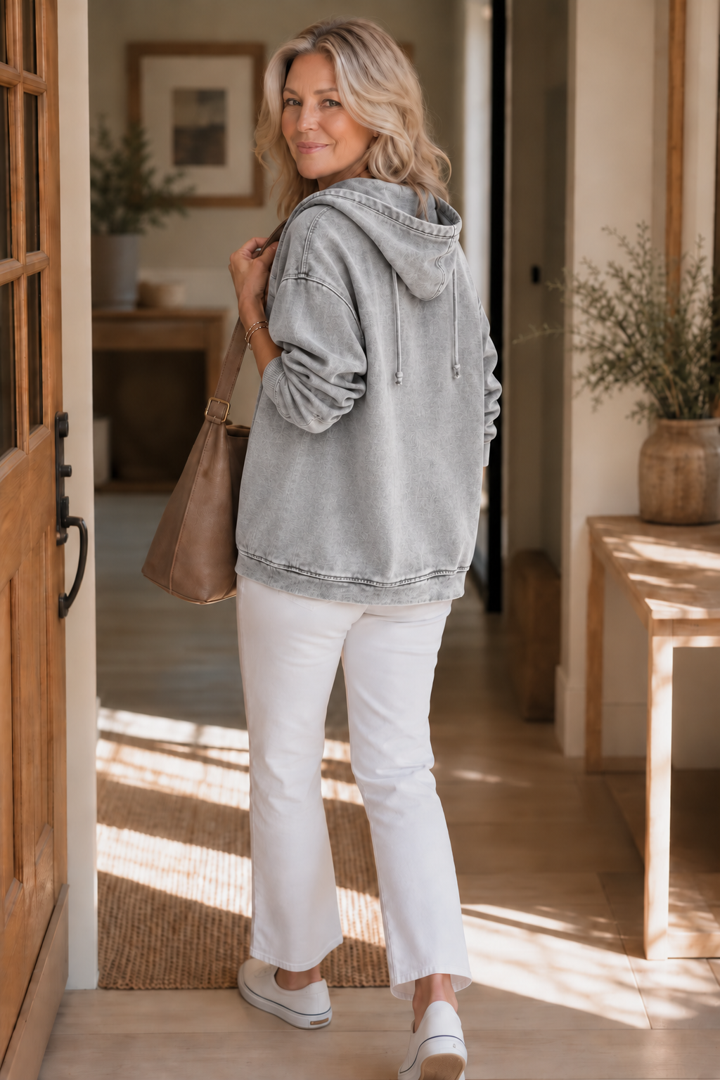 Rethread – Prana Bluza z Kapturem na Zamek