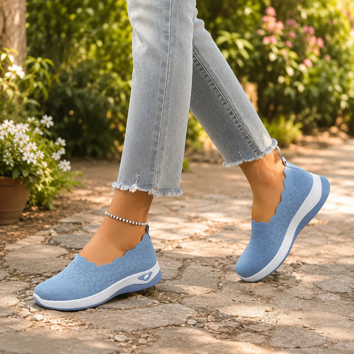 Wavella – Lekkie Buty Slip-On do Chodzenia dla Kobiet