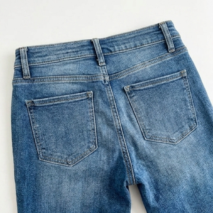 Denalia – Spodnie bootcut dla kobiet wygładzające brzuch