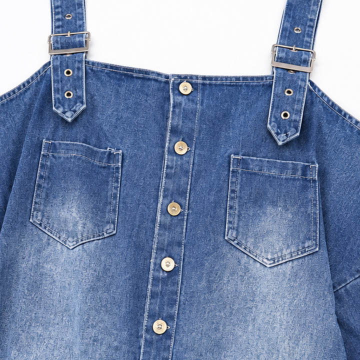Wearbella – Ogrodniczki z szerokimi nogawkami i odkrytymi ramionami