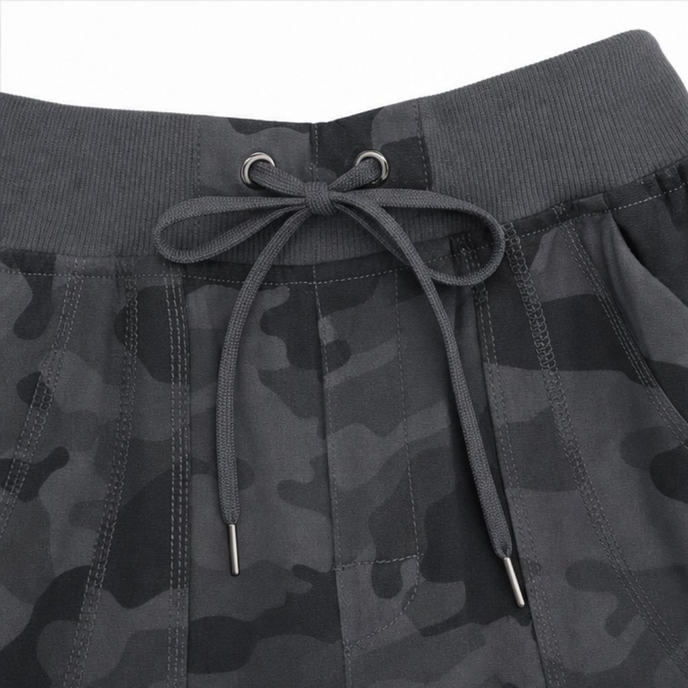 Wearwell – Elastyczne Spodnie Cargo z Gumką w Talii i Wieloma Kieszeniami