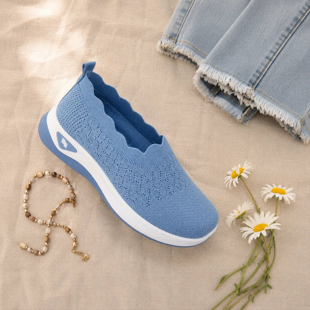 Wavella – Lekkie Buty Slip-On do Chodzenia dla Kobiet