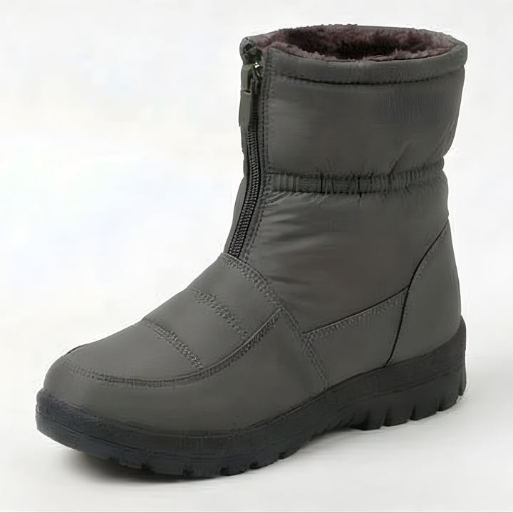 Snowstep - Wodoodporne zimowe buty z futrem