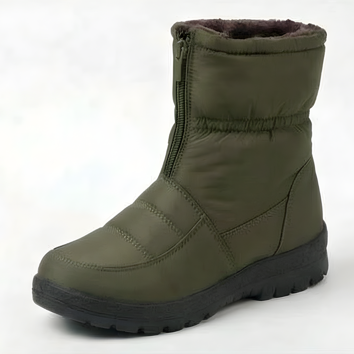 Snowstep - Wodoodporne zimowe buty z futrem