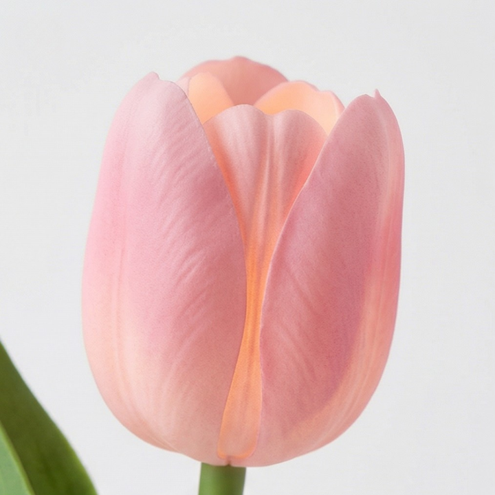 Bloomora – Lampa LED w kształcie tulipana z ceramiczną wazonem