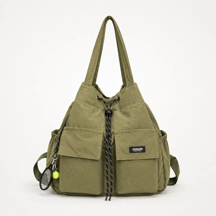 Torba Carryall – Konwertowalna torba z troczkami i plecak z kieszeniami cargo
