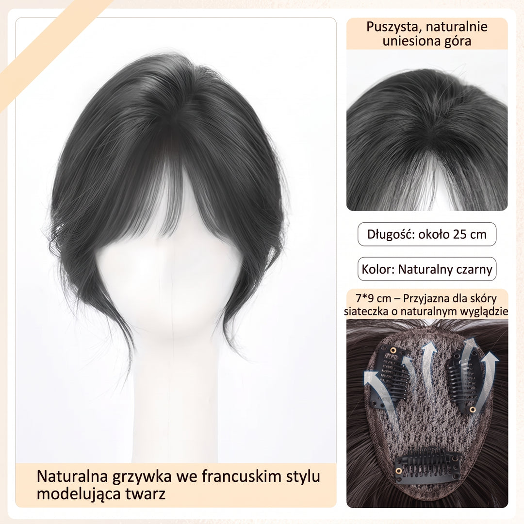Velora – Naturalny Topper na Włosy dla Cienkich Włosów