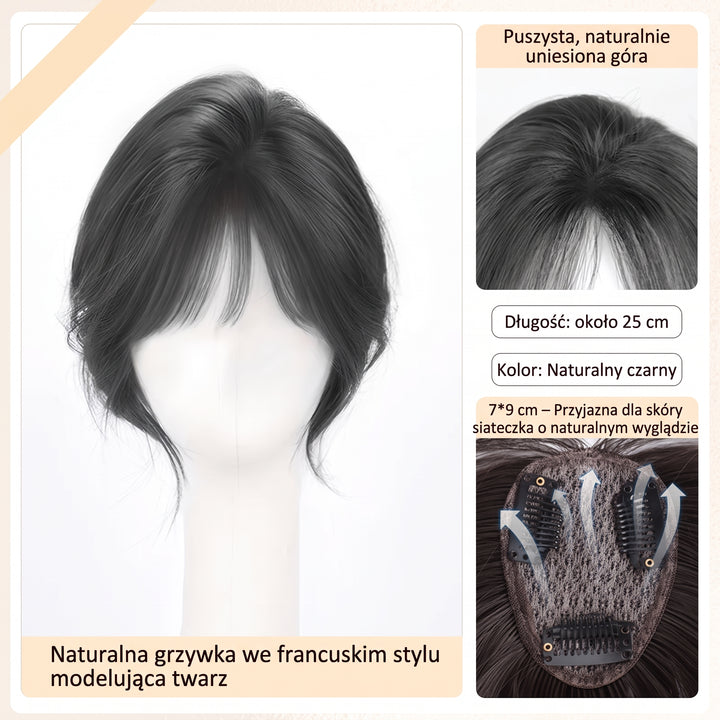 Velora – Naturalny Topper na Włosy dla Cienkich Włosów