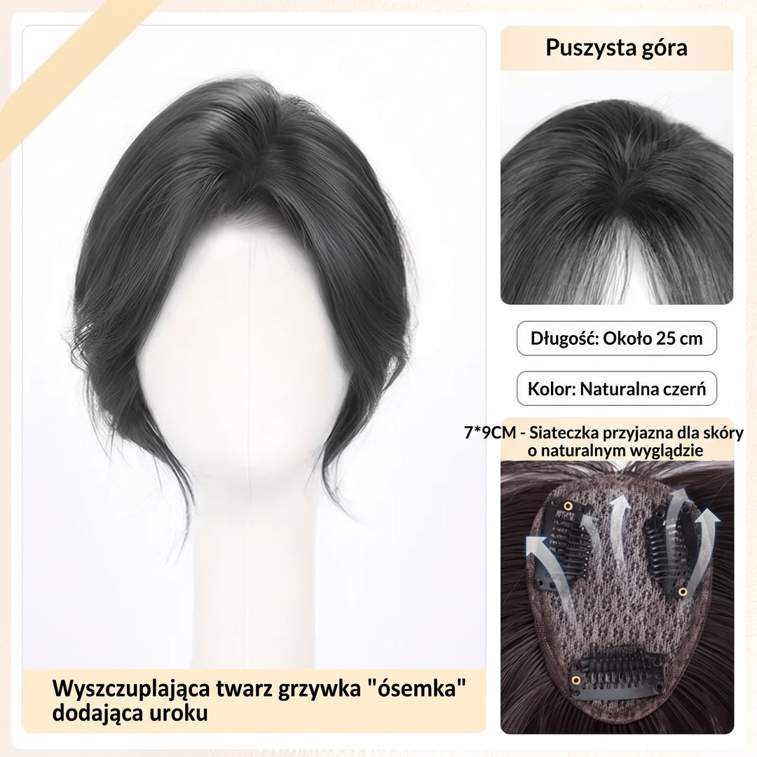Velora – Naturalny Topper na Włosy dla Cienkich Włosów