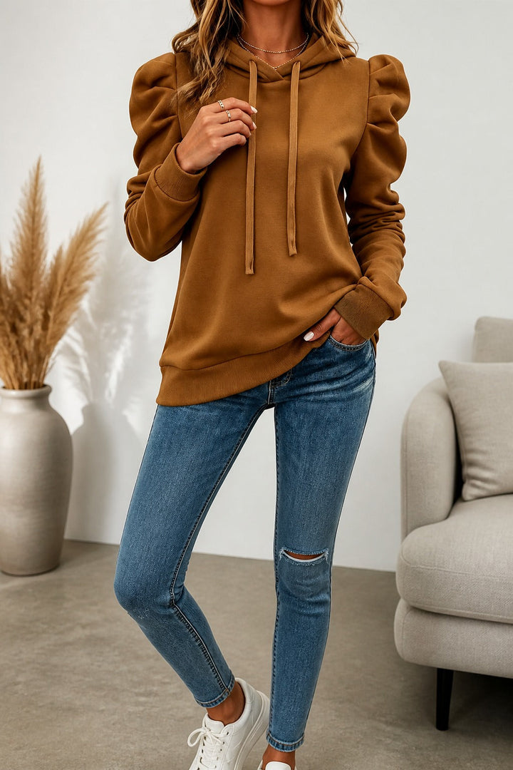 Coshvale – Bluza z kapturem z bufkami