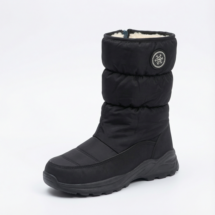 Warmstep - Damskie wodoodporne zimowe buty z futrem