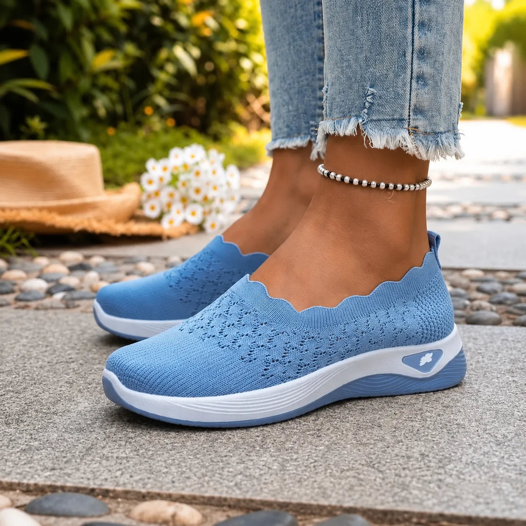 Wavella – Lekkie Buty Slip-On do Chodzenia dla Kobiet