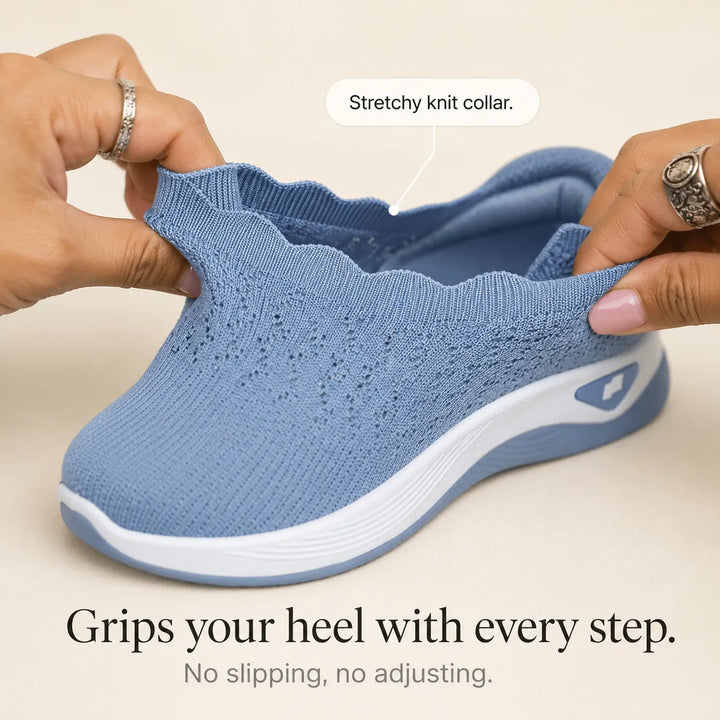 Wavella – Lekkie Buty Slip-On do Chodzenia dla Kobiet