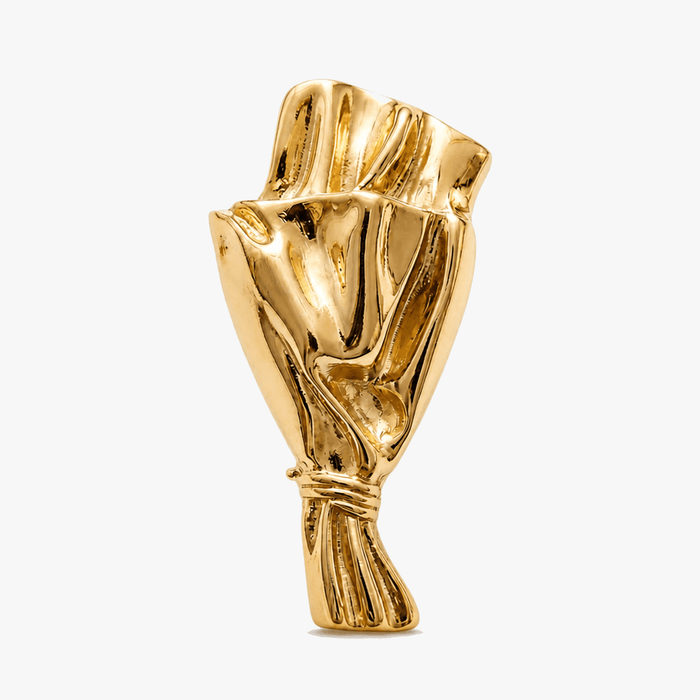 Florette - Broszka w kształcie wazonu na kwiaty