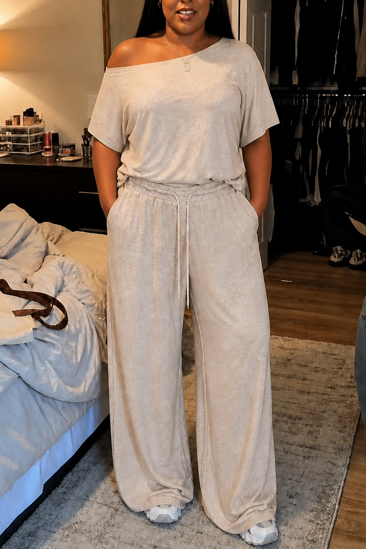 Wearbella – Zestaw z szerokimi nogawkami bez ramiączek