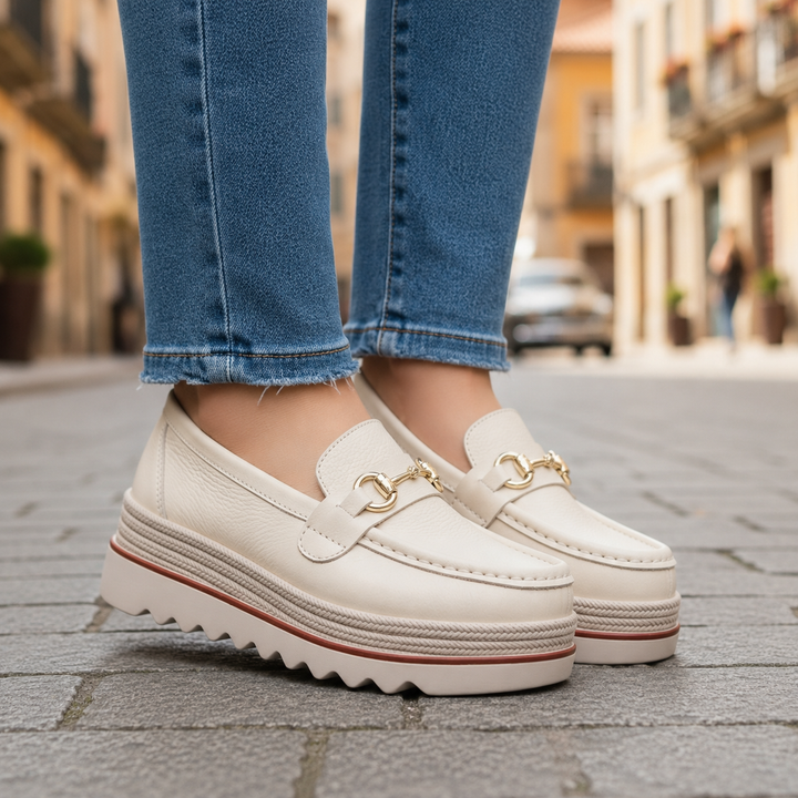 Clarelle – Mokasyny z klasą w stylu stali