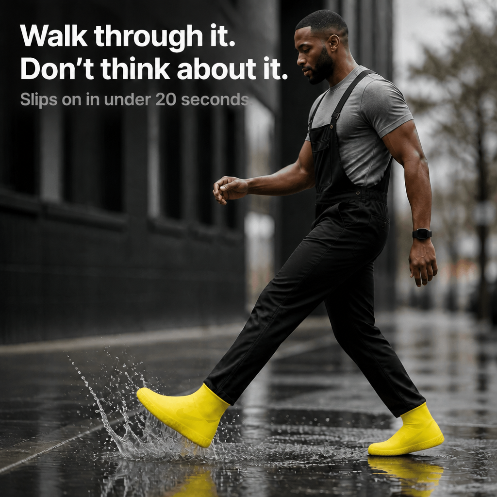 Stridedry – Wodoodporne pokrowce na buty Stretch-Fit