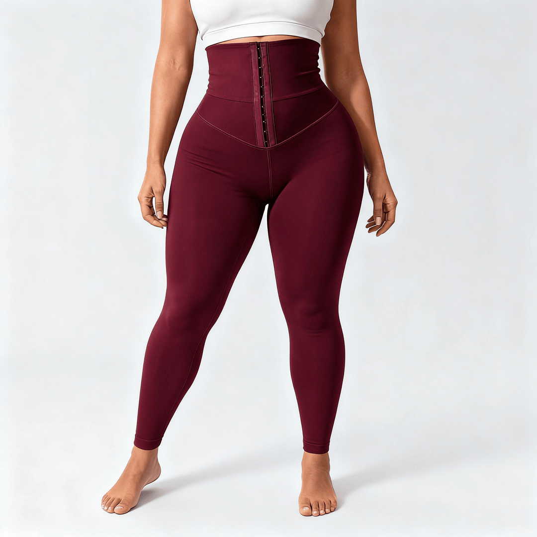 Cinchley – Legginsy damskie z wysokim stanem i gorsetem