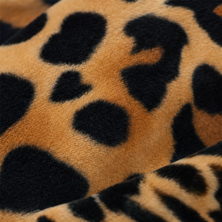 Purrfecto – Koc w Leopardzie z Poliestru