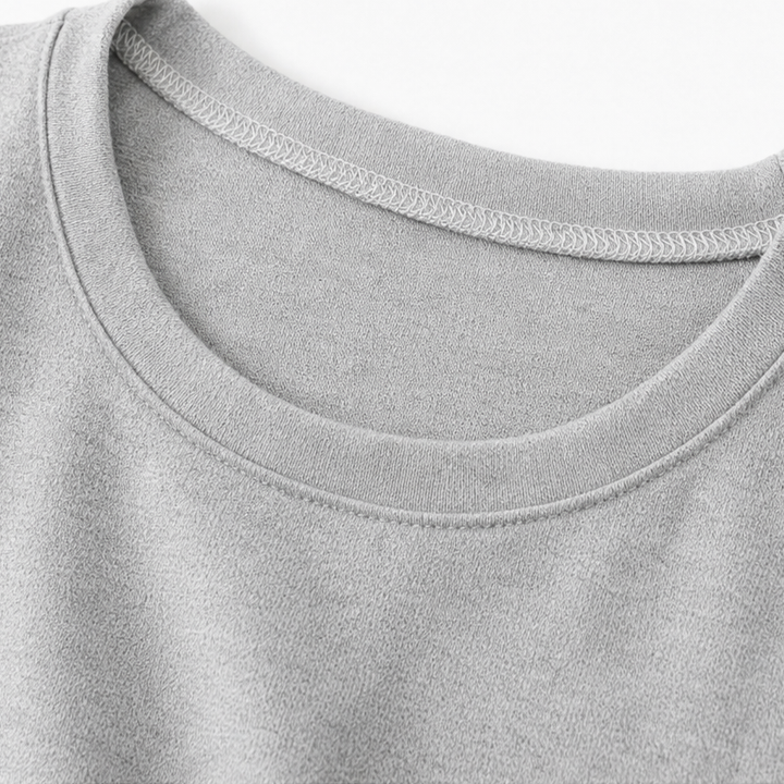 Wearbella – Luźna Tunika z Długim Rękawem i Okrągłym Dekoltem