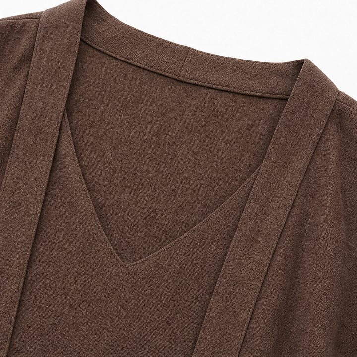Wearbella – Zestaw kardiganu z otwartym przodem i spodniami z szerokimi nogawkami
