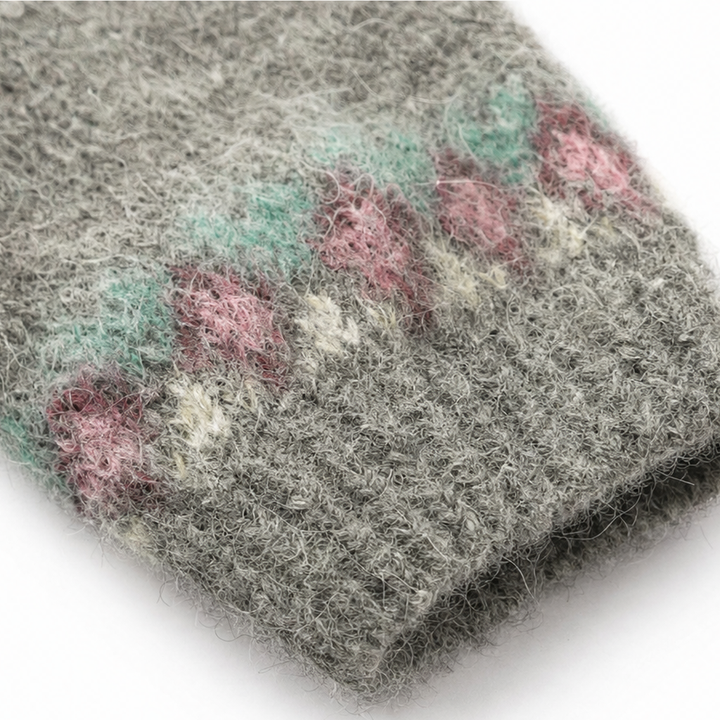 Mayfair Isle – Sweter z okrągłym dekoltem i wzorem Fair Isle