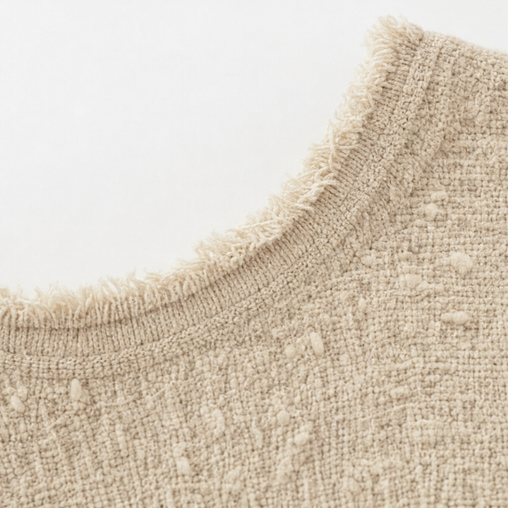 Marlwick – Sweter Henley z Grubej Dzianiny