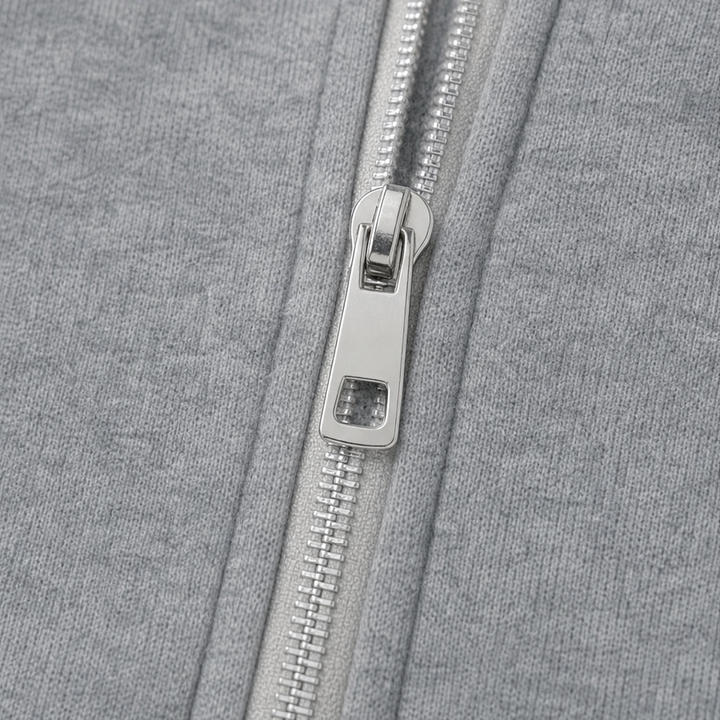 Wearbella – Długi kardigan z dzianiny w splot kabelkowy z zamkiem