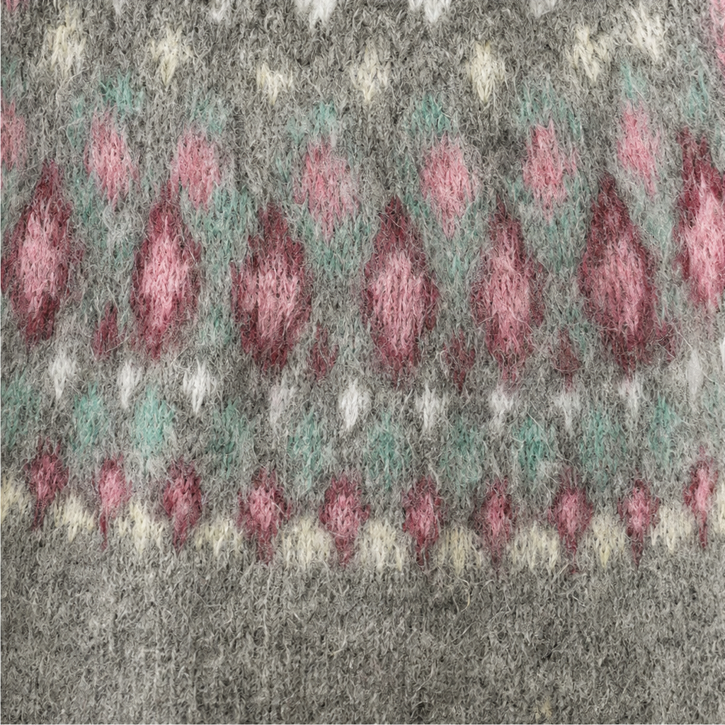 Mayfair Isle – Sweter z okrągłym dekoltem i wzorem Fair Isle
