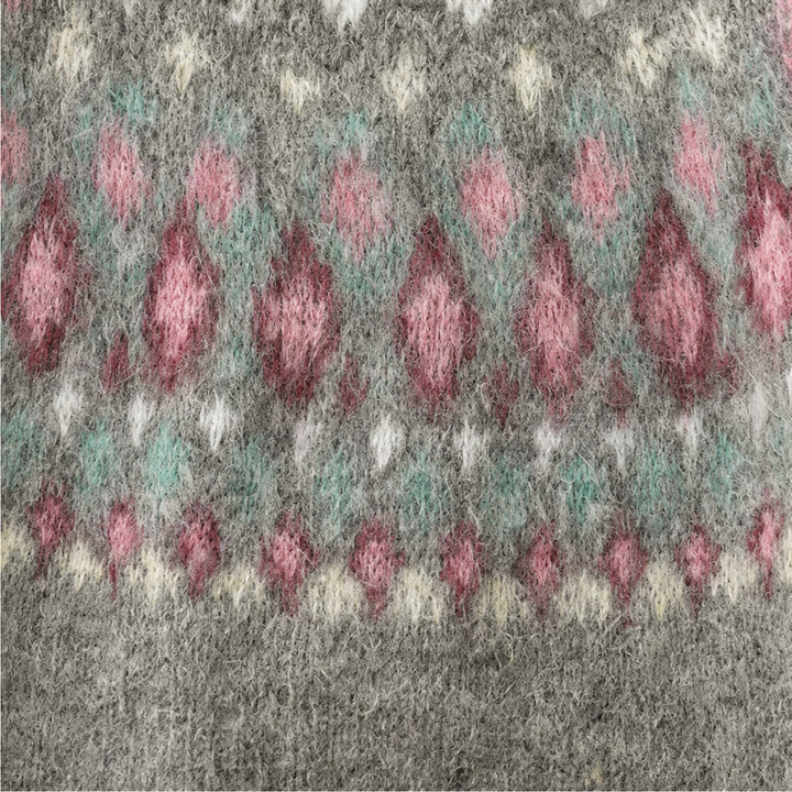 Mayfair Isle – Sweter z okrągłym dekoltem i wzorem Fair Isle