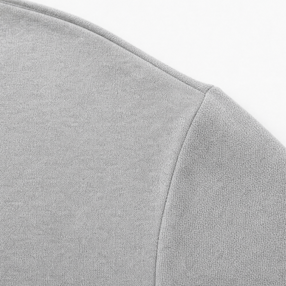 Wearbella – Luźna Tunika z Długim Rękawem i Okrągłym Dekoltem