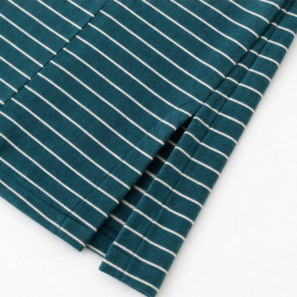 Stripe &amp; Ease – Striped Pullover i Szerokie Spodnie
