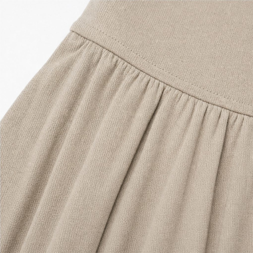 Wearbella – Midi sukienka z dekoltem w serek i rozcięciem