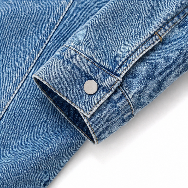Wearbella – Kurtka dżinsowa z futrzanym kołnierzem