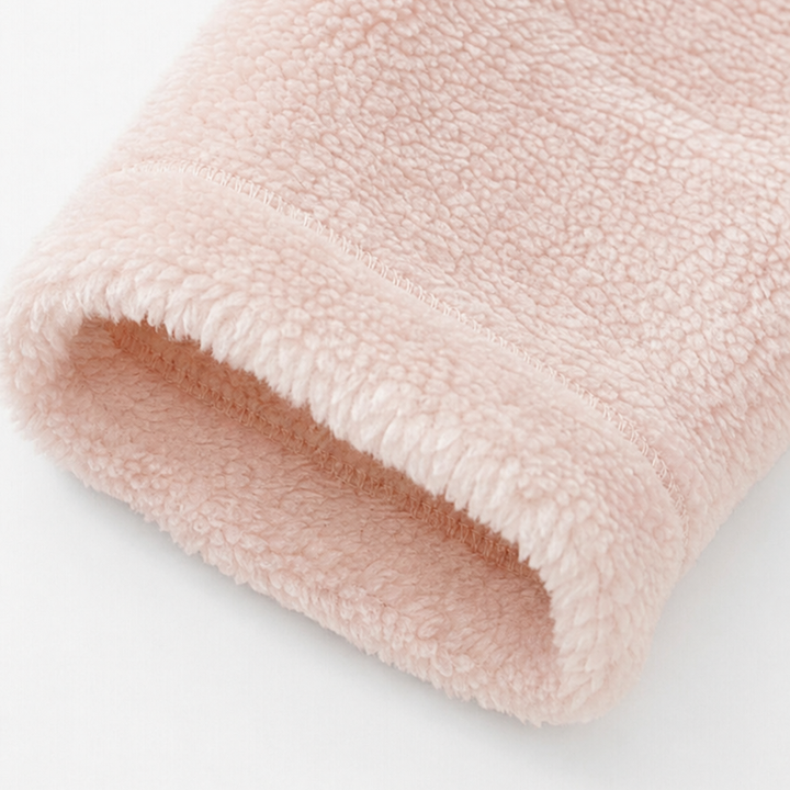 Cozyline – Bluza z obniżonymi ramionami i zamkiem 1/4