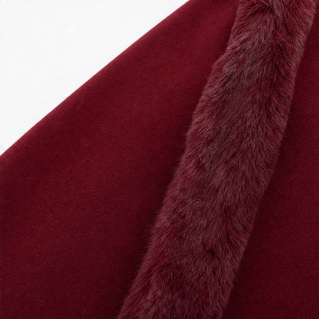 Wearbella – Kaptur z dzianiny z wykończeniem z futra