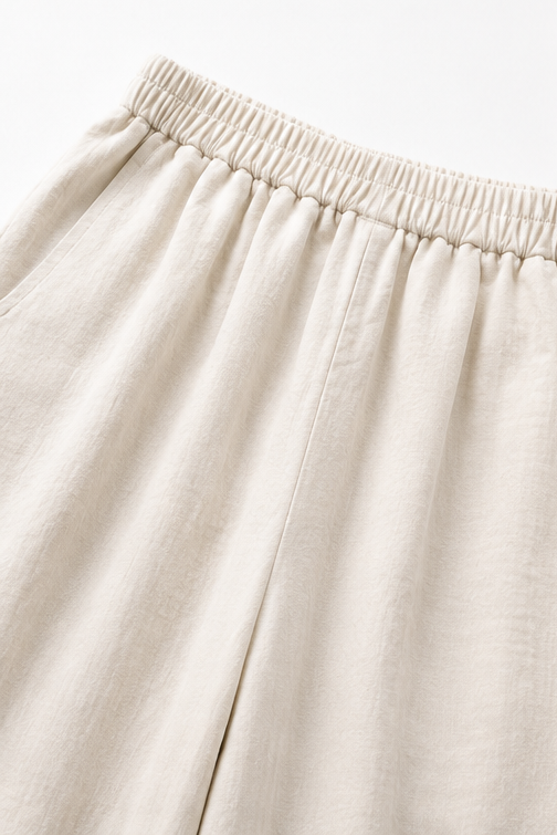 Verlyne – Zrelaksowana koszula zapinana na guziki i zestaw spodni drapowanych