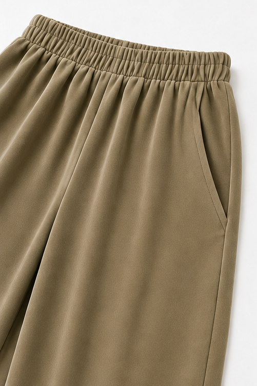 Velvetta – Oversized Zestaw Lounge z Weluru w Dwu Częściach
